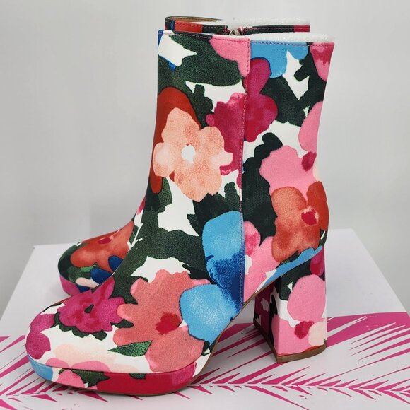 CORKYS Slug Bug Floral Mid Calf Boots Sizes 7 & 9 NWT - Picture 6 of 11